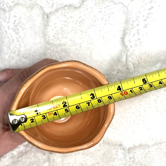 Cottagecore Style Bella Casa by Ganz Creamer & Sugar Set, Peach White Flowers - Picture 8 of 12